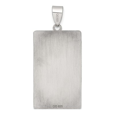 Sterling Silver Judgement Tarot Card Pendant – view 4