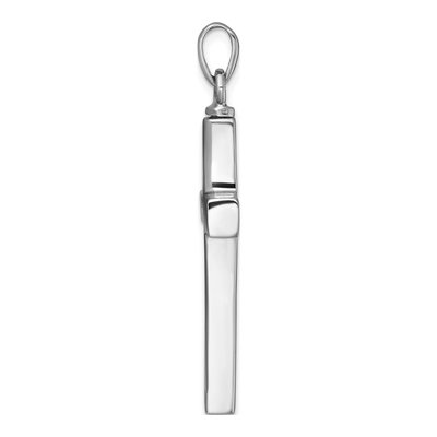 Sterling Silver Cross Ash Holder Pendant – view 3