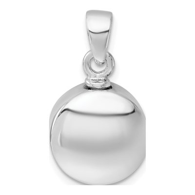 Sterling Silver Sand Dollar Ash Holder Pendant – view 4