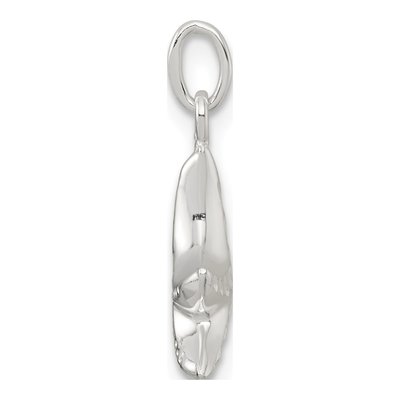 Sterling Silver 3-D Diamond-Cut Starfish Charm – view 3