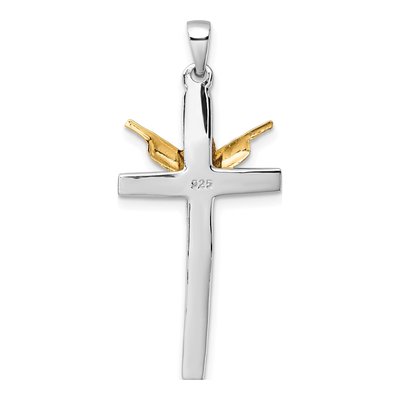 Sterling Silver Crucifix Pendant – view 4