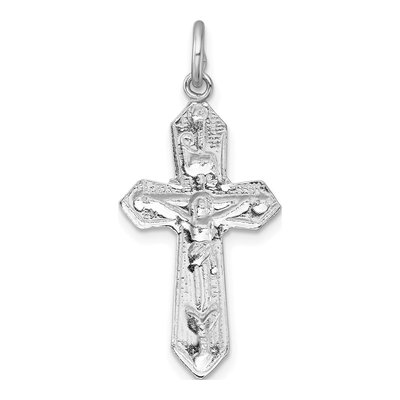 Sterling Silver Crucifix Pendant – view 4