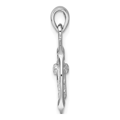 Sterling Silver Aries Ram Zodiac Pendant – view 3