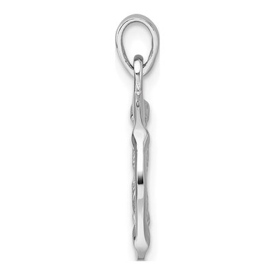 Sterling Silver Reversible Pisces Zodiac Pendant – view 3
