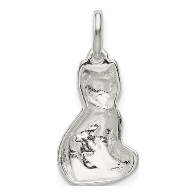 Sterling Silver Cat Pendant – view 5