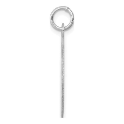 Sterling Silver Caduceus Disc Pendant – view 3