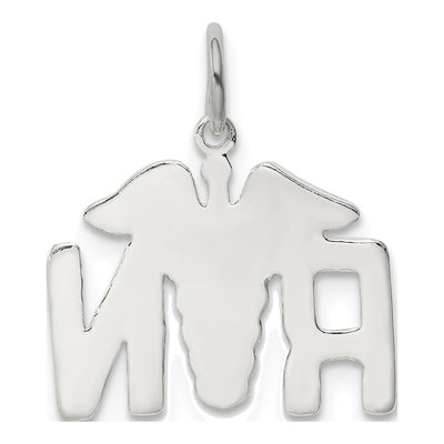 Sterling Silver Nurse Symbol Pendant – view 5