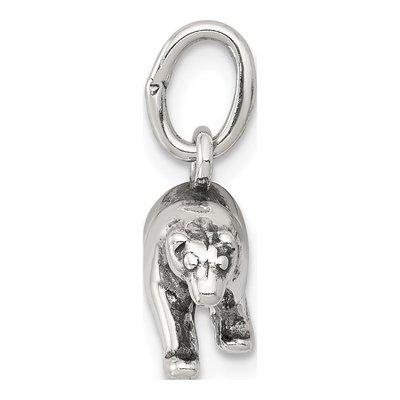 Sterling Silver Bear Charm – view 3