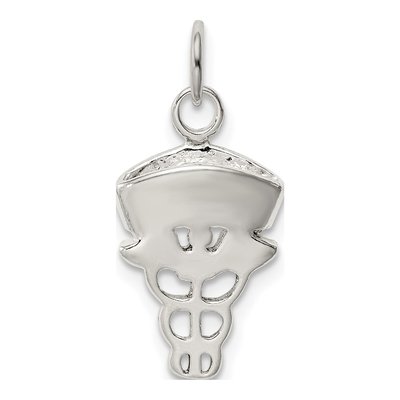 Sterling Silver Nurse Symbol Pendant – view 5