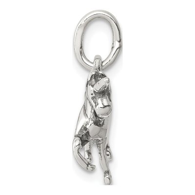 Sterling Silver Antiqued Unicorn Pendant – view 3