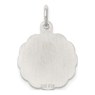 Sterling Silver To My Maid of Honor Disc Charm – view 5