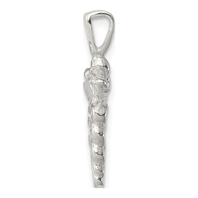 Sterling Silver Caduceus Pendant – view 3
