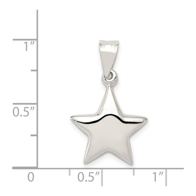 Sterling Silver Star Charm – view 4