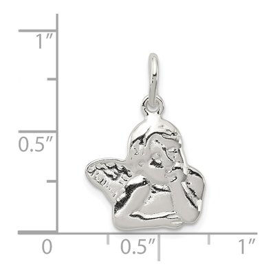 Sterling Silver Angel Charm – view 4