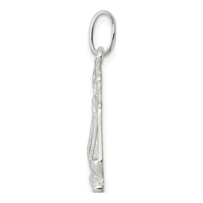 Sterling Silver Scales of Justice Pendant – view 3