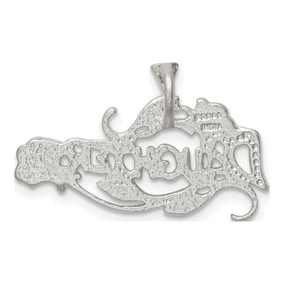 Sterling Silver Daughter Pendant – view 5