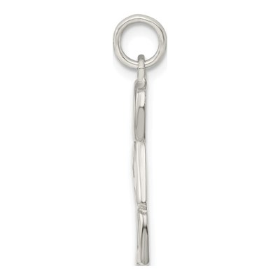 Sterling Silver DAD Pendant – view 3
