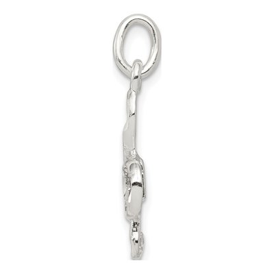 Sterling Silver Treble Clef for Music Lovers Charm – view 3