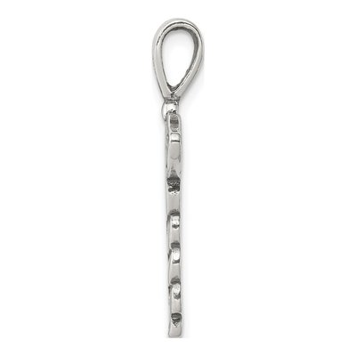 Sterling Silver Caduceus Pendant – view 3