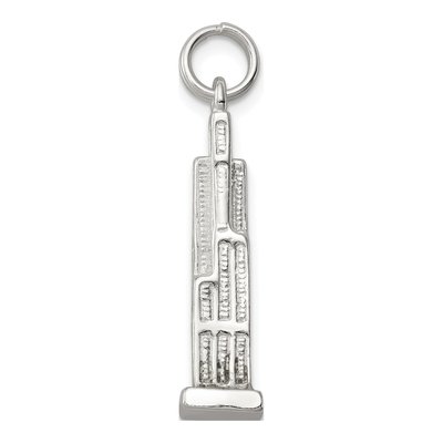 Sterling Silver Sears Tower Charm – view 2