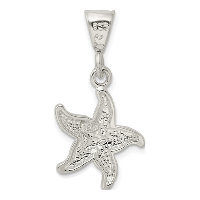 Sterling Silver Starfish Charm – view 4