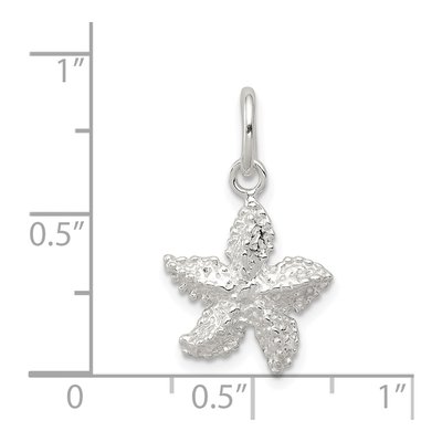 Sterling Silver Starfish Pendant – view 5