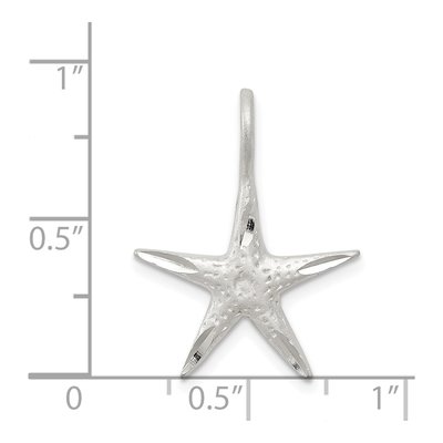 Sterling Silver Starfish Pendant – view 5