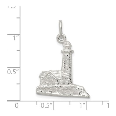 Sterling Silver Lighthouse Pendant – view 5