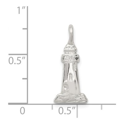 Sterling Silver Lighthouse Charm – view 4