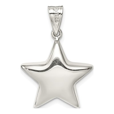 Sterling Silver 3-D Star Charm – view 5