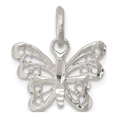 Sterling Silver Butterfly Charm