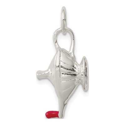 Sterling Silver Lamp of Knowledge Pendant