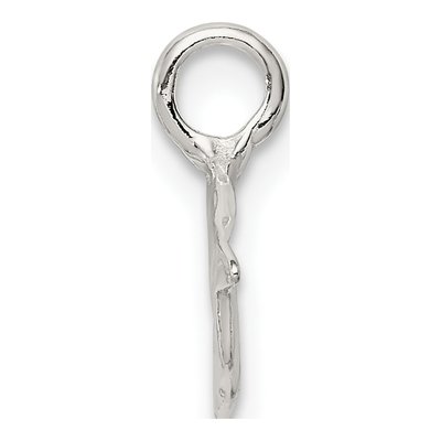 Sterling Silver Graduation Cap Pendant – view 3