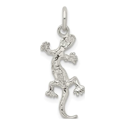 Sterling Silver Lizard Pendant – view 4