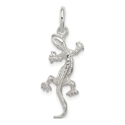 Sterling Silver Lizard Pendant