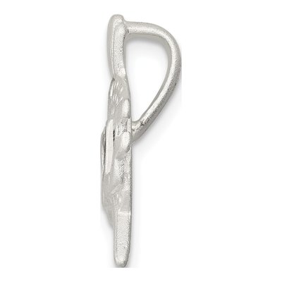 Sterling Silver Golf Ball Pendant – view 3