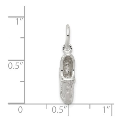 Sterling Silver 3-D Sports Shoe Pendant – view 4