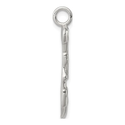 Sterling Silver Cheerleader Pendant – view 3