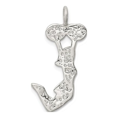Sterling Silver Cheerleader Pendant – view 5