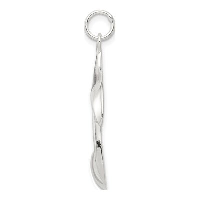 Sterling Silver Music Note Pendant – view 3