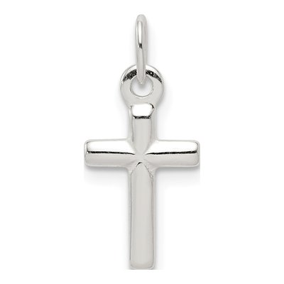 Sterling Silver Cross for Kids Charm