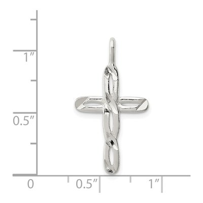 Sterling Silver Cross Pendant – view 4