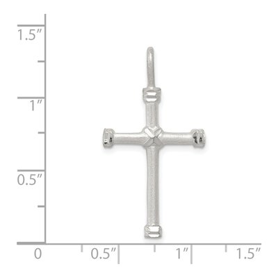 Sterling Silver Cross Pendant – view 5