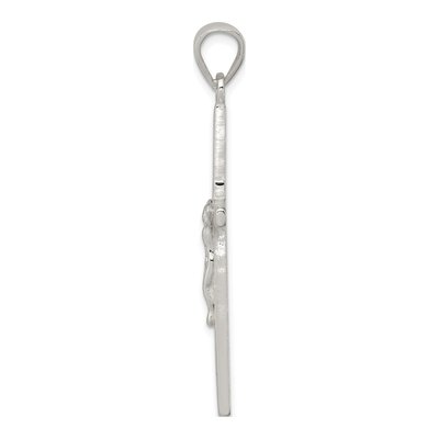 Sterling Silver Crucifix Pendant – view 3