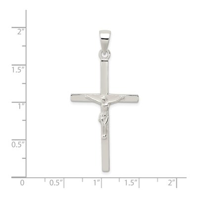 Sterling Silver Crucifix Pendant – view 4