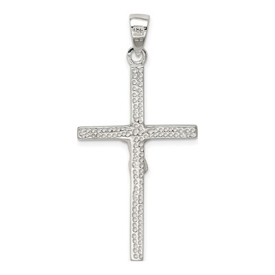 Sterling Silver Crucifix Pendant – view 5