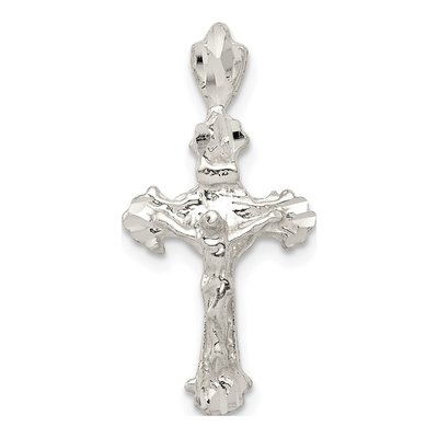 Sterling Silver INRI Crucifix Pendant