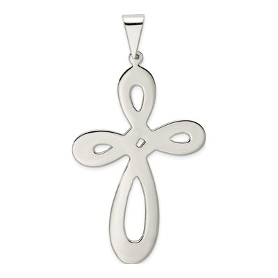 Sterling Silver Cross Pendant – view 4
