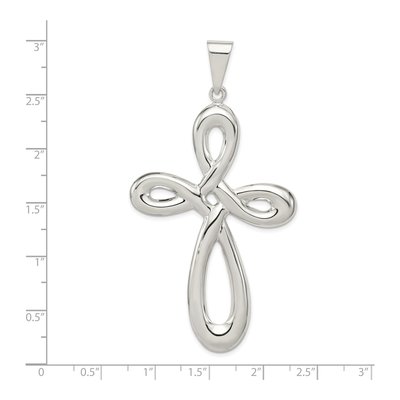 Sterling Silver Cross Pendant – view 5
