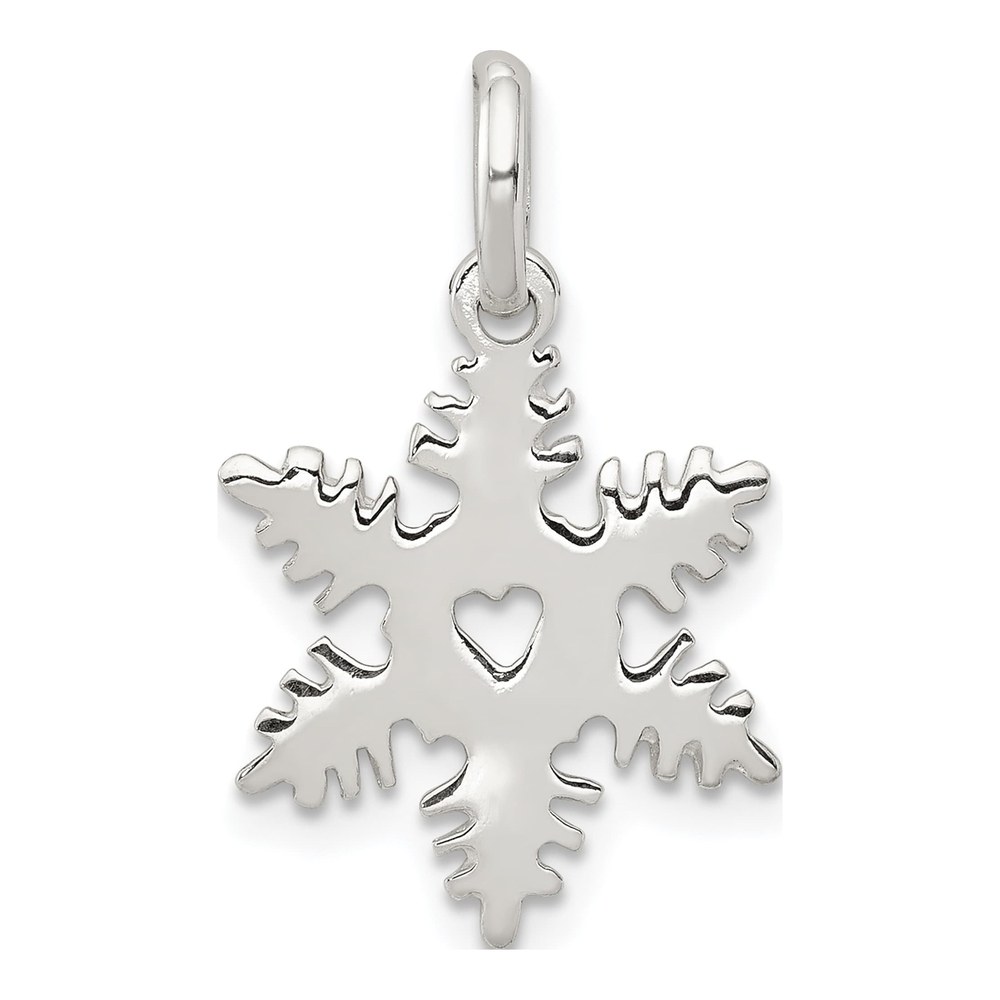 Sterling Silver Snowflake Pendant